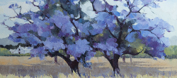 Jacarandas | 2013 | Oil on Canvas | 46 x 64 cm
